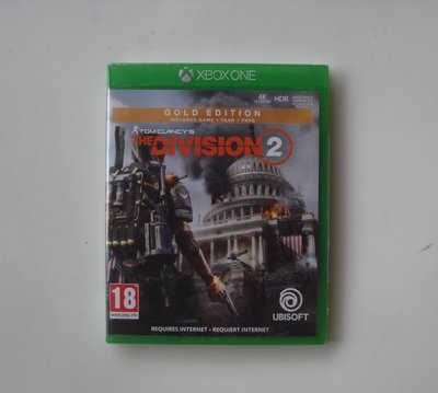 全新XBOX ONE 全境封鎖2 黃金版 中文版 Tom Clancy's The Division2