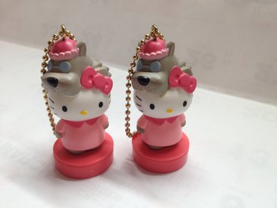 7-11 Hello Kitty 夢幻變裝吊飾印章 大野狼