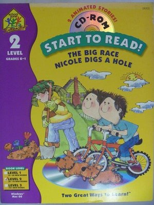 【月界2】The Big Race/Nicole Digs a Hole-Level 2（附光碟）　 〖少年童書〗ABA