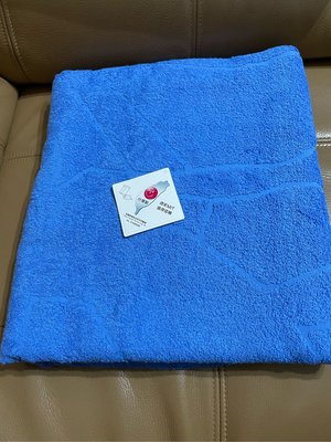 興隆保齡樂活浴巾(100%棉)藍色(台灣製造）