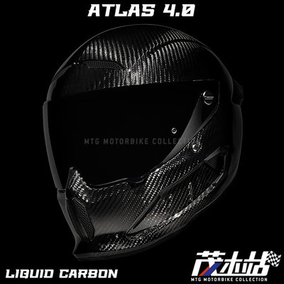 ❖茂木站 MTG❖RUROC ATLAS 4.0 CARBON 全罩 安全帽 碳纖維。LIQUID CARBON