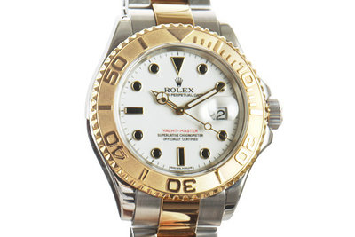 Rolex勞力士16623蠔式恒動金鋼遊艇大型腕錶
