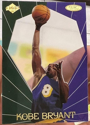NBA 球員卡 Kobe Bryant 1999 Collector's Edge Rookie Rage Livin'