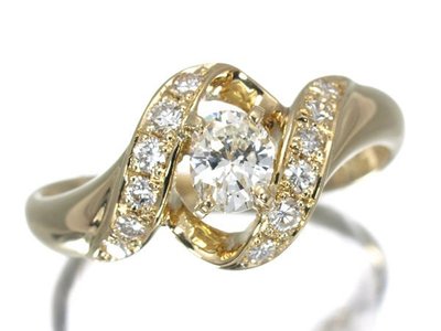 【芬芳時尚】日本購回正品TASAKI 田崎40分天然鑽石18K鑽石戒指 10號 附原盒