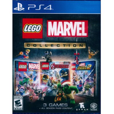 (現貨全新) PS4 樂高漫威 合輯典藏完整版 英文美版 Lego Marvel Collection (復仇者聯盟)