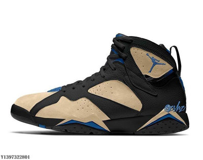 Air Jordan 7 7米白 藍寶石高幫復古籃球鞋時尚 休閒鞋 DJ2636-204-有米潮鞋店