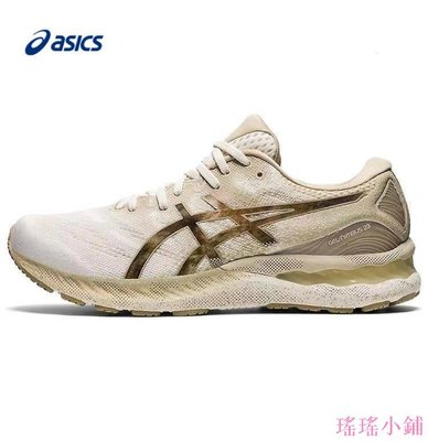 瑤瑤小鋪Asics亞瑟士 男鞋 寬楦GEL-NIMBUS 23 緩沖減震慢跑鞋 鉑金限定款 1011B160-101馬拉松