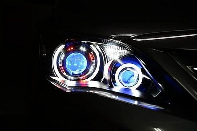 TOYOTA 豐田 NEW ALTIS 10.5代 遠近魚眼HID大燈模組改裝 LED PVC光圈 天使眼 惡魔眼 飾圈