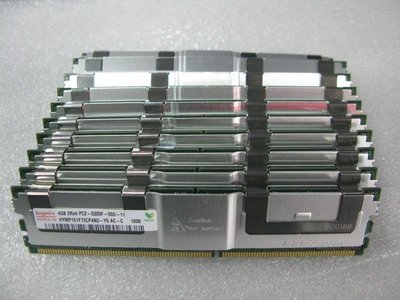 九九成新原廠 現代HY 4G FBD DDR2 677 伺服器專用記憶體