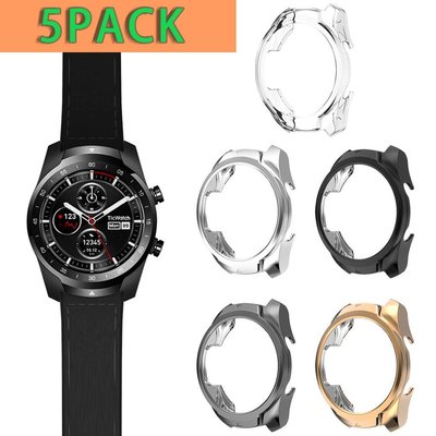 森尼3C-新品 於ticwatch Pro智能手錶保護套 tpu矽膠軟套 防摔 防撞擊錶殼 ticwatch Pro手錶保護-品質保證