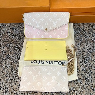 LOUIS VUITTON M61276 FÉLICIE POCHETTE三合一鏈包– Fancy Explore Boutique