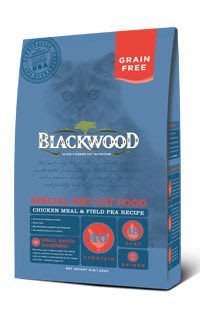 『Honey Baby』寵物用品專賣 Blackwood 柏萊富飼料 無穀 全齡貓 (雞肉+豌豆) 6kg 貓飼料