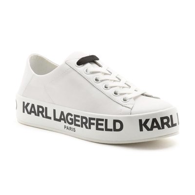 特價中 美國代購 Karl lagerfeld 老佛爺 Logo 經典 休閒鞋 運動鞋 便鞋 白色
