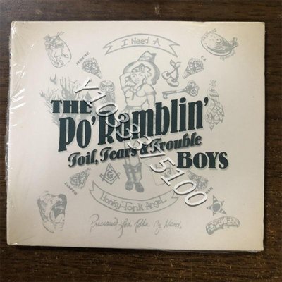 現貨CD The Po' Ramblin' Boys  Toil, Tears & Trouble 鄉村音樂 唱片 CD 歌曲【奇摩甄選】519
