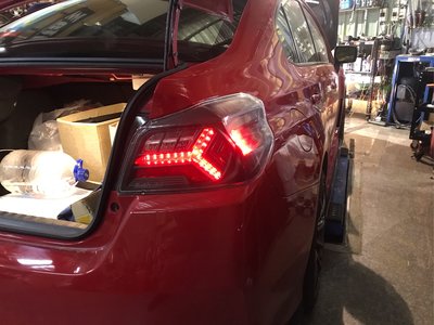 Body Club  2014-2020 WRX LED尾燈Led化倒車燈/煞車燈 序列流水方向燈直上安裝另有森林人尾燈