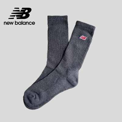 【New Balance】 NB 刺繡LOGO舒適棉襪_中性_鐵灰色_LAS33761GRY