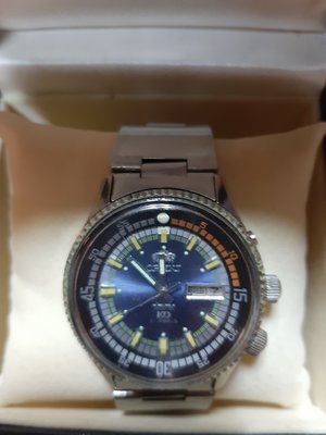 日本1970s 東方霸王（水鬼錶）頂級潛水自動上鏈手錶 前海軍陸戰隊長官留下來 古董表不宜再下水（稀少）
