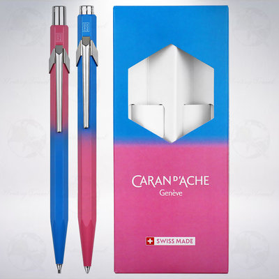 瑞士 卡達 CARAN D'ACHE 849/844 2021年亞洲限定版對筆組