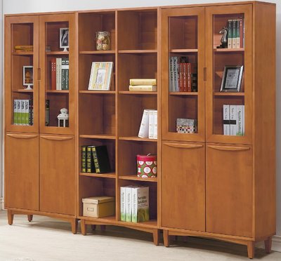 【DH】商品貨號B466-02商品名稱《原木》8尺原木全實木書櫃組。可拆賣。大自然原木和鳴素材。優雅極緻。主要地區免運費