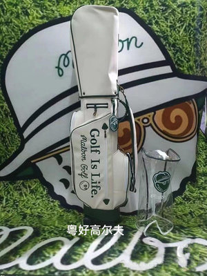 【現貨】新款malbon高爾夫球包拉輪拉桿包男女通用球袋golf球袋雙蓋球袋