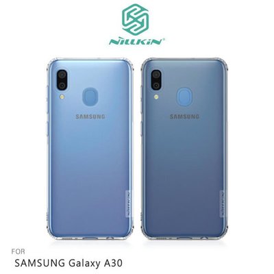 【愛瘋潮】免運 NILLKIN SAMSUNG Galaxy A30 本色TPU軟套 吊飾孔 保護套 手機殼 透色 超薄