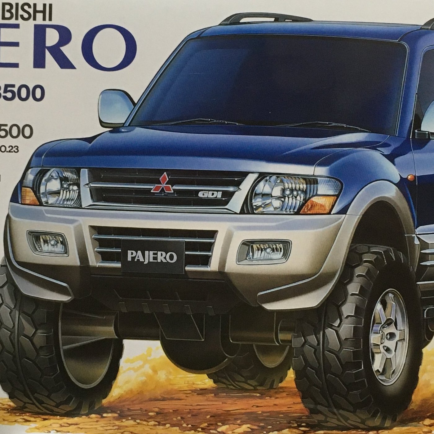 Jct 四驅車 軌道車 田宮四驅車三菱pajero V6 3500 Yahoo奇摩拍賣