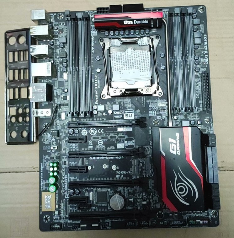 5Cgo【權宇】Gigabyte技嘉GA-X99-Gaming 5P LGA2011主機板