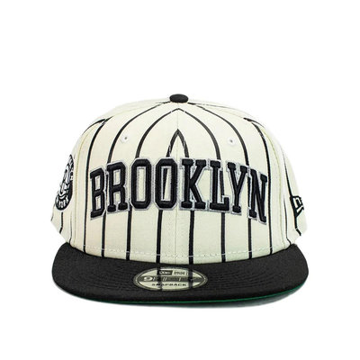 皇家代購✈美國 New Era Mens NBA Brooklyn Nets City 9Fifty Snapback Hat 棒球帽 鴨舌帽 黑色 老帽 帽子