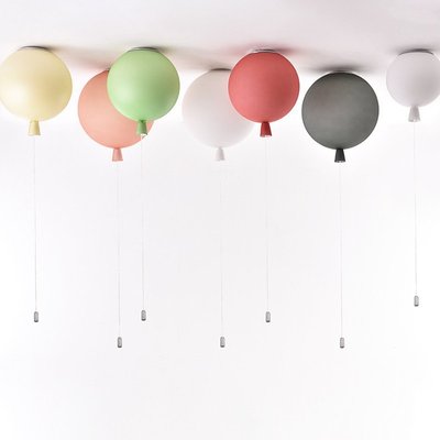 北歐兒童房網紅氣球燈設計師酒店樣板間個性客廳女生臥室吸頂燈具