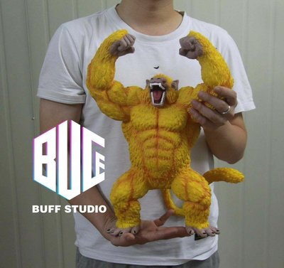 《小雨天現貨來襲》Buff studio 黃金大猿 七龍珠GT 同一番 賞最後賞優化版 GK雕像 台灣獨家代理 黃金巨猿