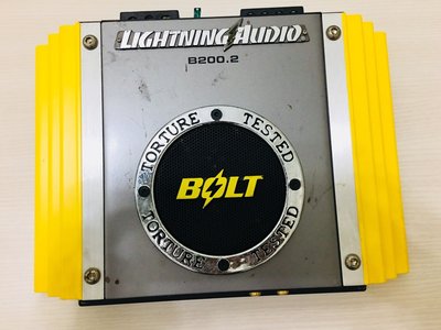 BOLT AB類 2聲道 擴大機 功能正常 良品  8.5成新 割愛價3000元