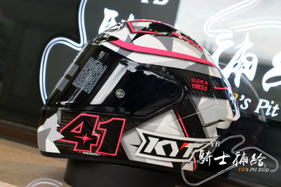 ⚠YB騎士補給⚠ KYT NX-RACE Carbon 限量 #41 頂級 選手彩繪 ESPARGARO 贈墨片