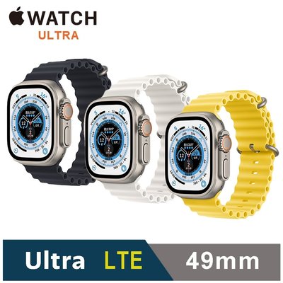 Apple Watch Ultra 海洋錶環(GPS + Cellular) 鈦金屬錶殼 49mm