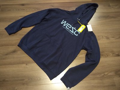 連帽運動外套 WESC hoodie size L 肩55胸58長70 全新正品公司貨