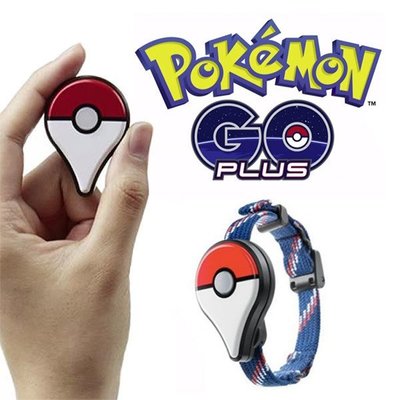 全館免運 精靈寶可夢口袋妖怪 Pokemon Go Plus智能手環電池版自動歐美日版 可開發票