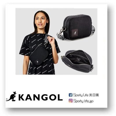 【SL美日購】Kangol crossbody 13 腰包 側背包 肩背包 小腰包 斜背包 包包 黑色 英國代購 袋鼠