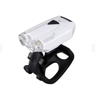 ~羽傑單車~INFINI I-260W USB充電式前燈/頭燈 超亮 輕量 LED 多功能自行車 80流明 精緻高亮度