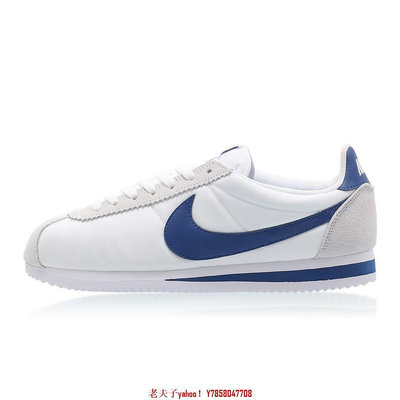Nike Cortez 阿甘 White Gym Blue 白藍 807472-102鞋[飛凡男鞋]