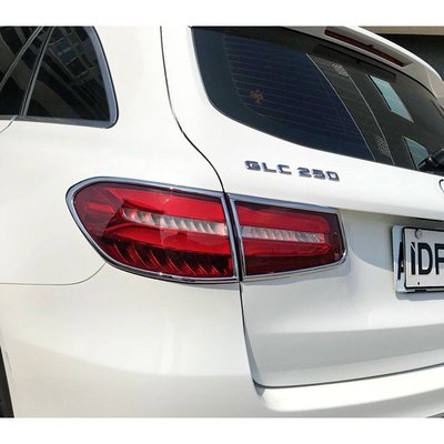 【JR佳睿精品】賓士 Benz GLC X253 2015-UP 鍍鉻後燈框 尾燈框 電鍍 改裝 配件 精品 台灣製