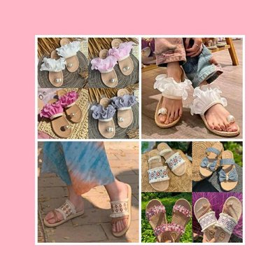 JK+3 泰國🇹🇭新銳設計師品牌波西米亞風格手工涼鞋系列/拖鞋/多款_230316