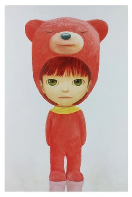 山本麻友香 Mayuka Yamamoto Red Bear Boy 藝術 版畫 中村萌 小泉悟