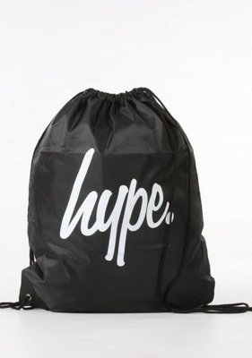 HYPE BLACK BACKPACK 典藏黑 基本款 束口袋 後背包 百搭款 英國帶回（售完