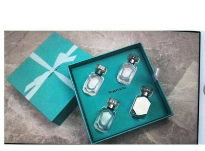 【省心樂】 熱銷# Tiffany蒂芙尼香水小樣4件套4 * 5ml禮盒 特惠鏈接
