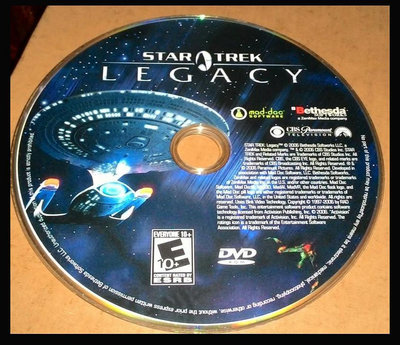 PC GAME--Star Trek星際爭霸戰_遺產Legacy ~ 二手