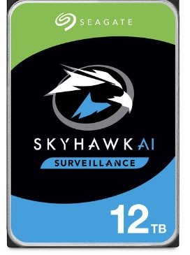 希捷監控鷹AI Seagate SkyHawk AI 12TB 7200轉監控硬碟 (ST12000VE001)(未稅)
