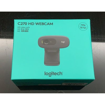 新莊內湖 台灣公司貨 羅技 C270 網路攝影機 WebCAM 視訊 內建麥克風 自取價580元