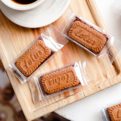 【berry_lin107營業中】新品焦糖布朗尼包裝袋 焦糖布朗尼包裝 烘焙包裝袋