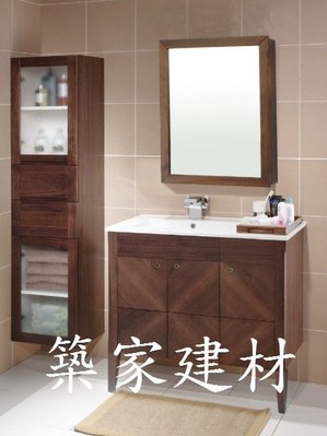 【AT磁磚店鋪】Corins柯林斯衛浴 NH-T100 100cm拼花 浴櫃組  歐風浴櫃 典雅帶有設計感