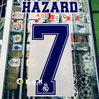 21-20賽季 皇家馬德里 皇馬 第二客場 杯賽字 HAZARD 7