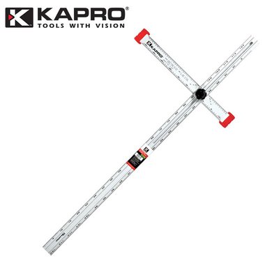 以色列KAPRO 317可調T型角尺120CM工程測量刻度尺 鋁合金標注尺 A1347